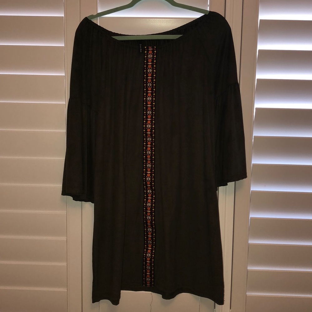off the shoulder dress
